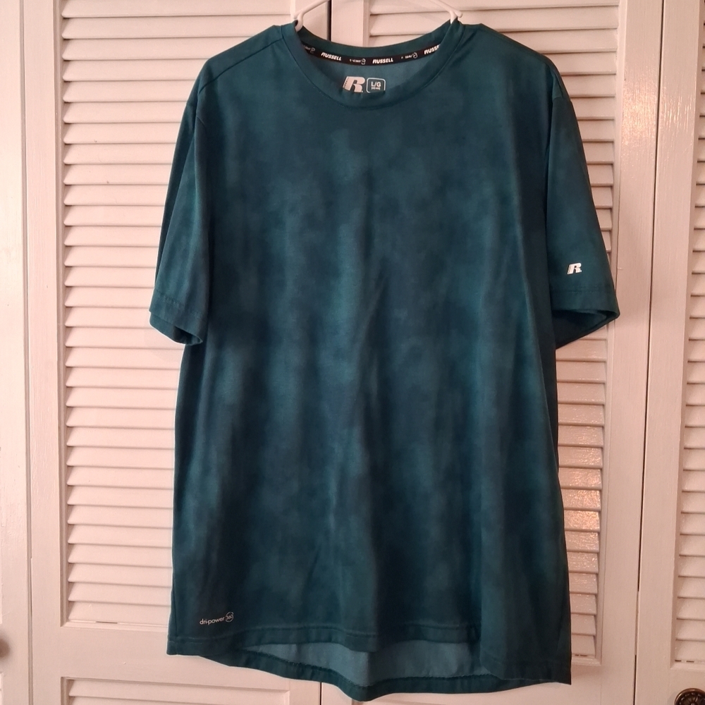 Russell Athletic Men's Teal Short Sleeve Tee
